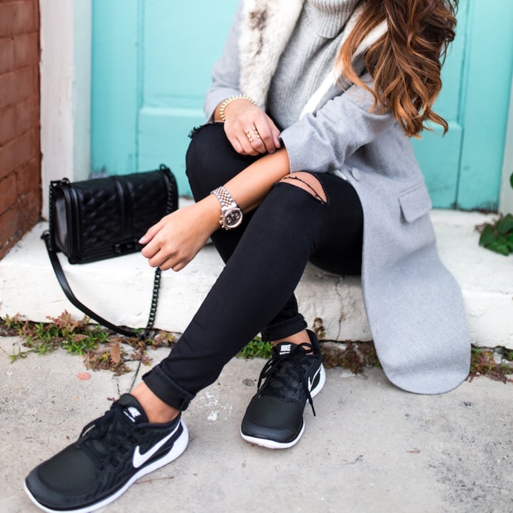 Nike free running shoes